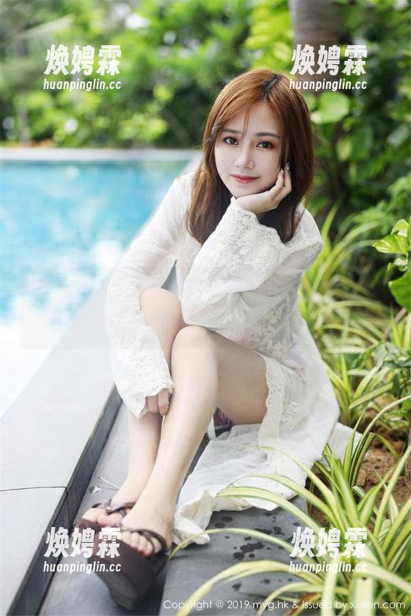 MyGirl美媛馆 - 唐琪儿的最新创作，蕾丝蒙面，不愧是还未揭开的谜之女！
