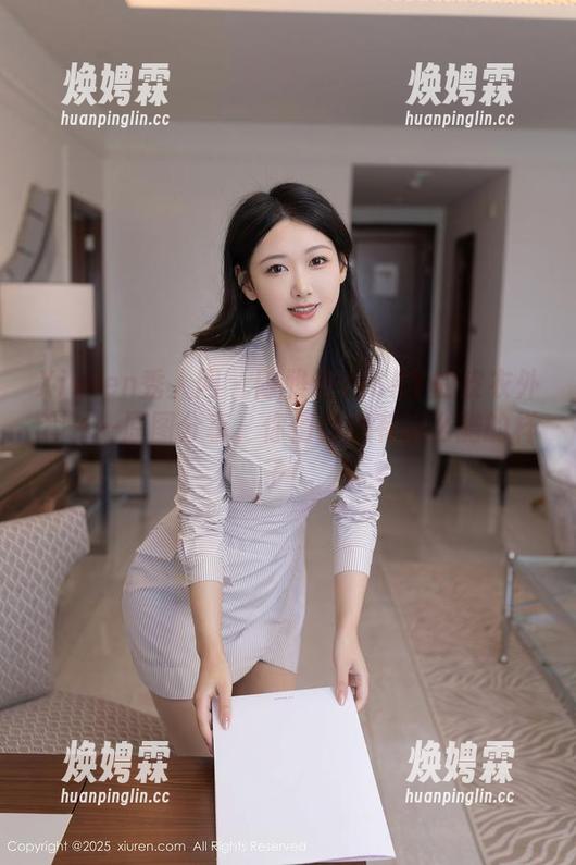 Xiuren秀人网 - 陈雅漫VICKY的皮衣外套——原图分享，你值得拥有这么酷的样子！