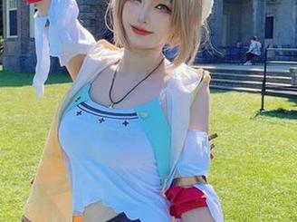 这组狐洛洛子无圣光校服美图，给我一秒收藏的冲动！