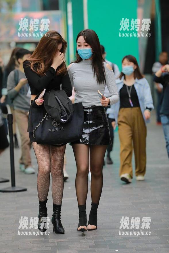套图难题：“魔镜街拍”私拍系列，长腿包臀裙太美，我只想打个观察报告！
